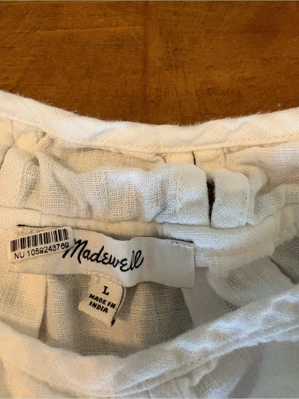 Madewell 100% Linen Tank